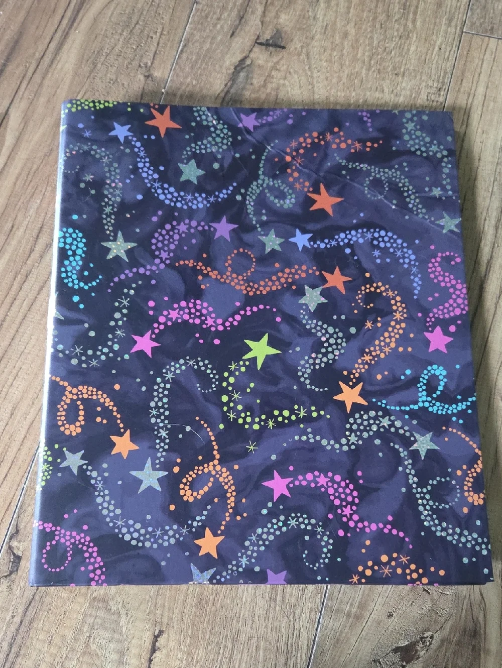 Top Flight | Space Galaxy Binder, Notebook, and Folders Set - Purple Multicolor